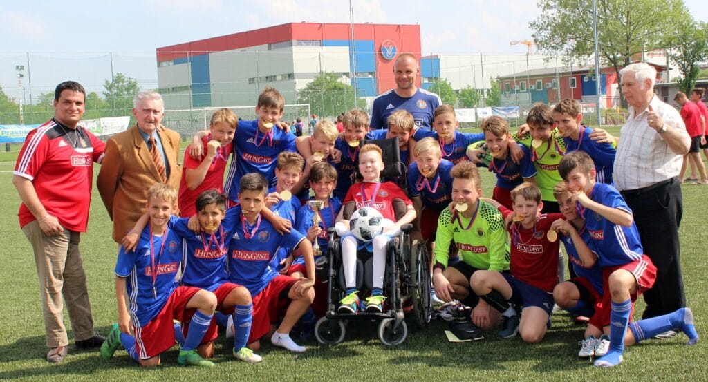 Vasas 2005-ös korosztály Vikukel Krisztiánnal